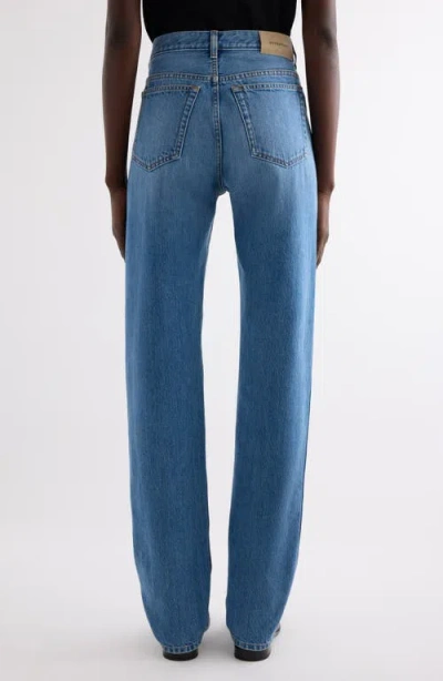 Givenchy Western Straight Leg Denim Pants In Blue
