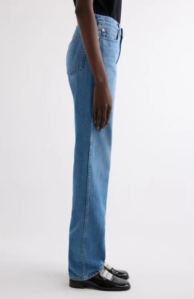 Givenchy Western Straight Leg Denim Pants In Blue