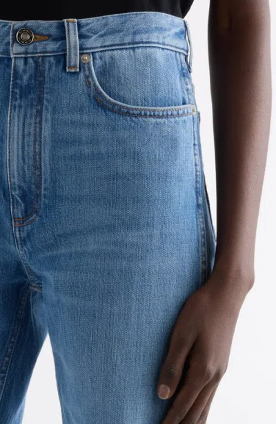 Givenchy Western Straight Leg Denim Pants In Blue