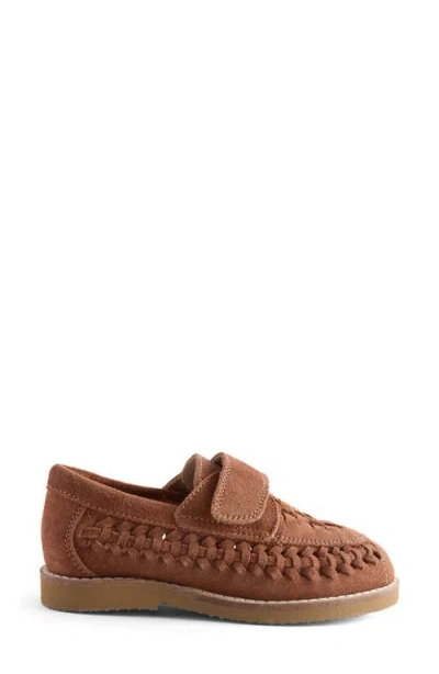 Next Kids' Woven Loafer In Brown