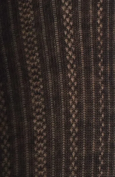 High Heel Jungle Kate Pointelle Bow Crew Socks In Black