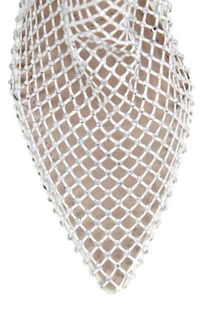 Charles By Charles David Afterhours Rhinestone Mesh Bootie