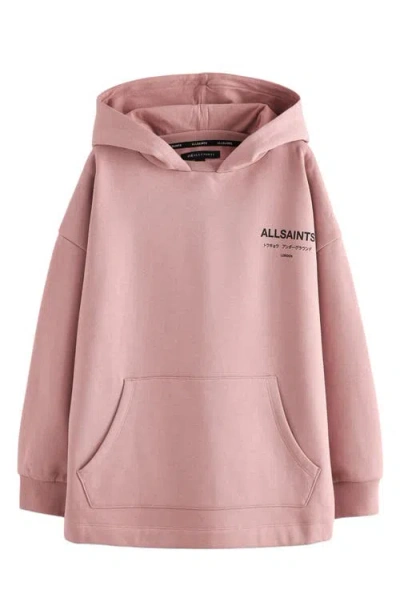 Smallsaints By Allsaints Kids' Longline Graphic Hoodie