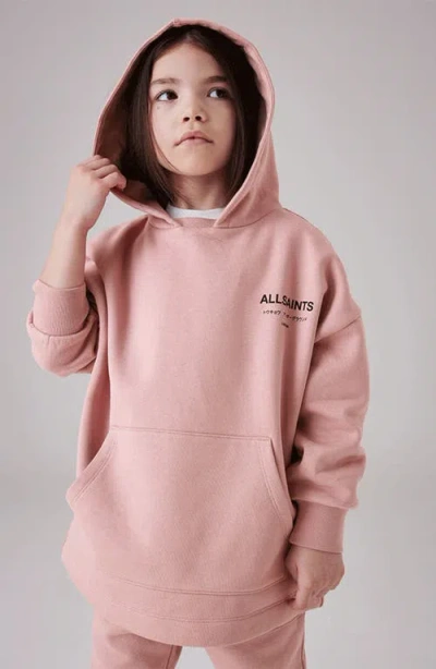 Smallsaints By Allsaints Kids' Longline Graphic Hoodie