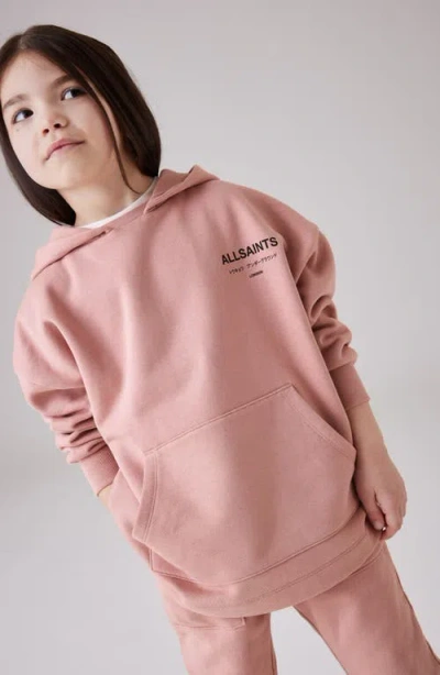 Smallsaints By Allsaints Kids' Longline Graphic Hoodie
