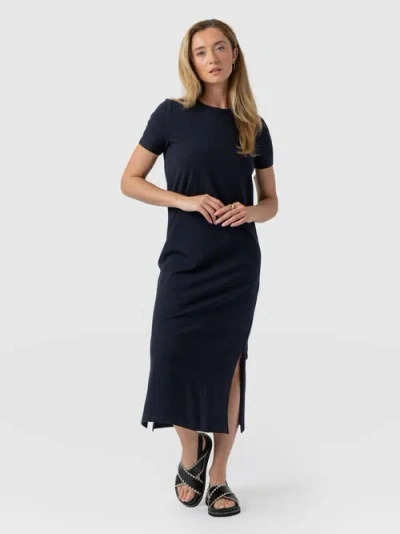 Saint + Sofia Easy T-shirt Midi Dress