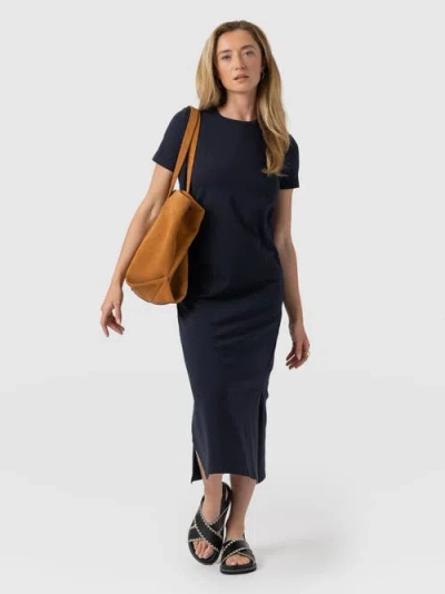 Saint + Sofia Easy T-shirt Midi Dress