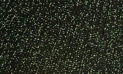 High Heel Jungle Shimmery Lights Crew Socks In Green