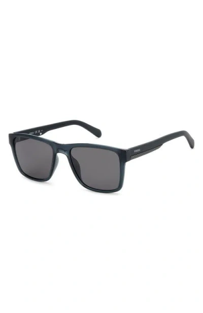 Fossil 56mm Square Sunglasses In Green