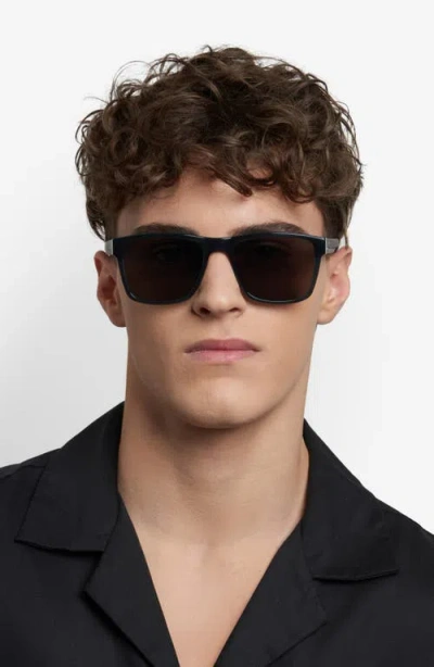 Fossil 56mm Square Sunglasses In Green