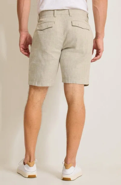 Tommy Bahama Beach Coast Linen Blend Shorts In Neutral