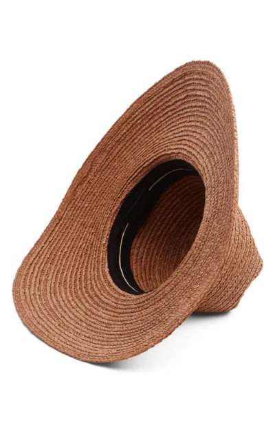 Rag & Bone Cleo Straw Hat In Brown