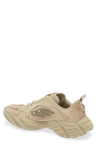 Balenciaga Sneakers Monday In Pelle Scamosciata Beige  Uomo In Neutral