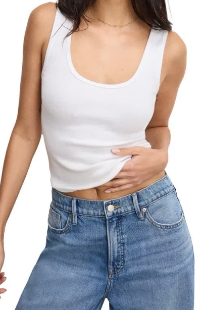 Good American Weightless Good Standard Ease Jeans In Indigo961 In Blue