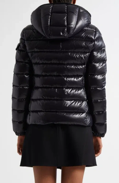 Moncler Bady Water Resistant Down Puffer Jacket In Black