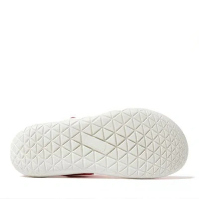Dearfoams Thea Quarter Strap Sandal In Red
