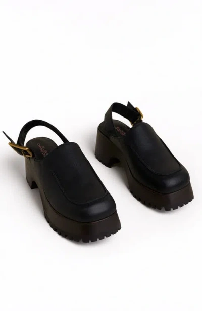 Charlotte Stone Carlos Slingback Platform Clog