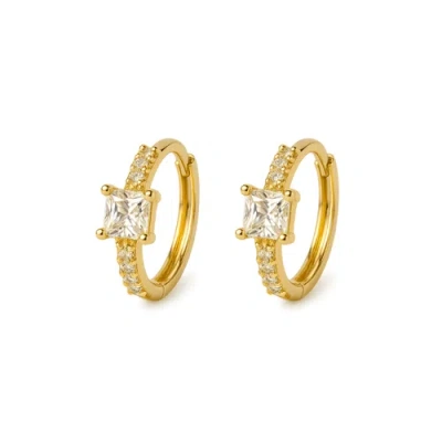 Hollywood Sensation Dainty Huggie Hoop Earrings -3 Pairs In Gold