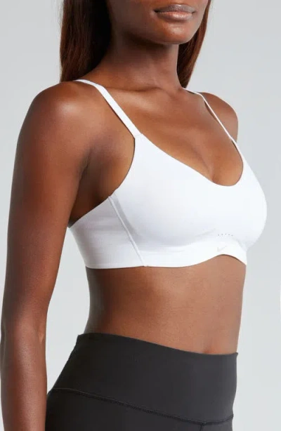Nike Alate Minimalist Dri-fit Padded Sports Bra In White