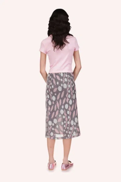 Anna Sui Mermaid Baby Tee In Pink