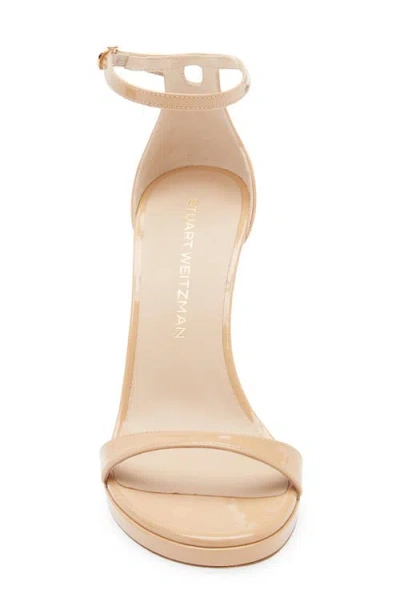 Stuart Weitzman Nudist Platform Sandal