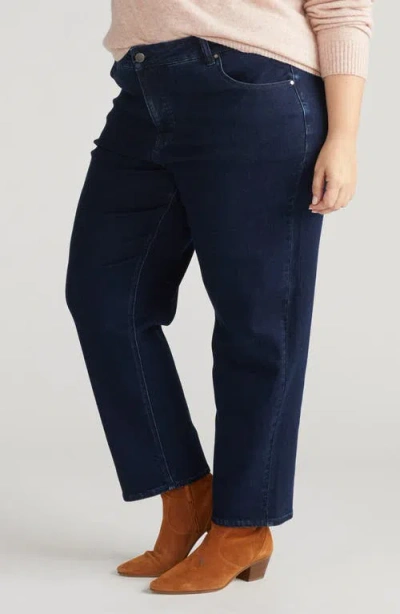 Universal Standard Ella Straight Leg Jeans In Blue