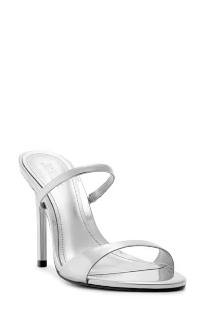 Schutz Jessica Metallic Slide Sandal