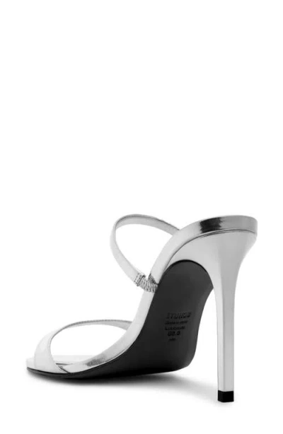 Schutz Jessica Metallic Slide Sandal