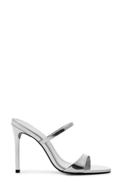 Schutz Jessica Metallic Slide Sandal