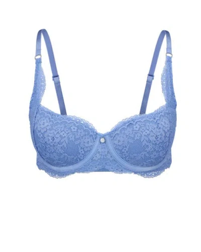 Adore Me Bonnie Contour Balconette Bra In Blue