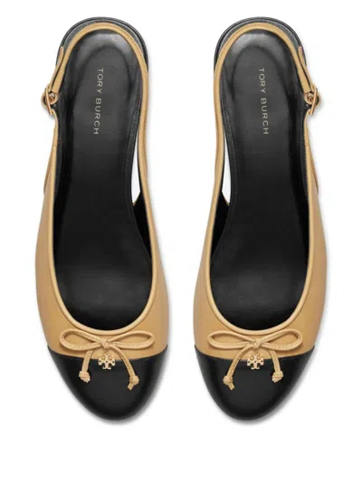 Tory Burch Slingback Flat Shoes With Pointed Toe
