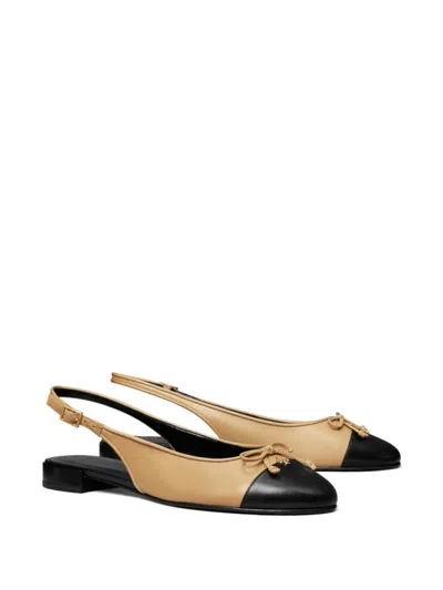 Tory Burch Slingback Flat Shoes With Pointed Toe