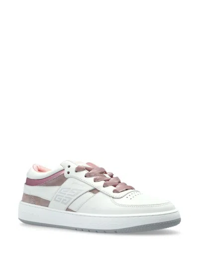 Givenchy White Sneakers With Logo Print