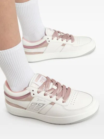 Givenchy White Sneakers With Logo Print