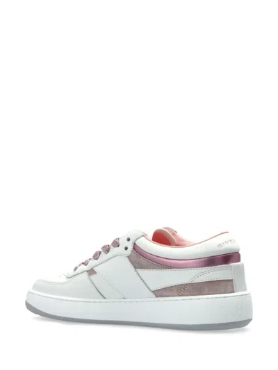 Givenchy White Sneakers With Logo Print