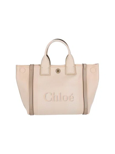 Chloé Tote Bag With Shoulder Strap And Top Handles