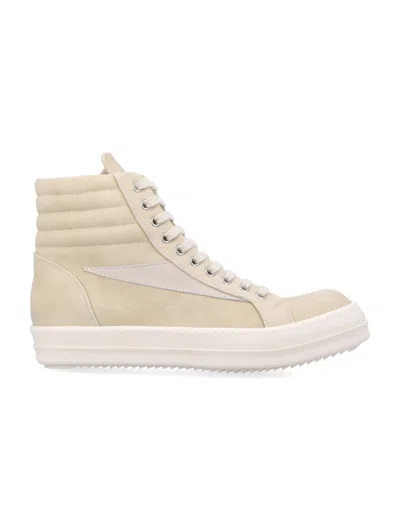 Rick Owens Drkshdw Drkshdw By Rick Owens Vintage High Sneakers In Neutral