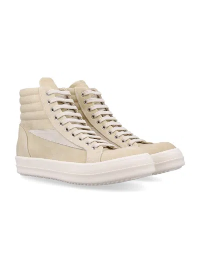 Rick Owens Drkshdw Drkshdw By Rick Owens Vintage High Sneakers In Neutral