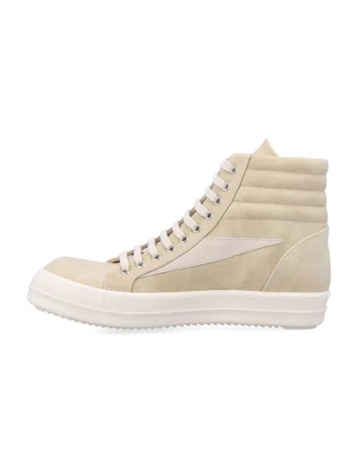 Rick Owens Drkshdw Drkshdw By Rick Owens Vintage High Sneakers In Neutral