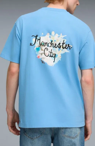 Puma Kidsuper X Manchester City Graphic T-shirt Men In Blue