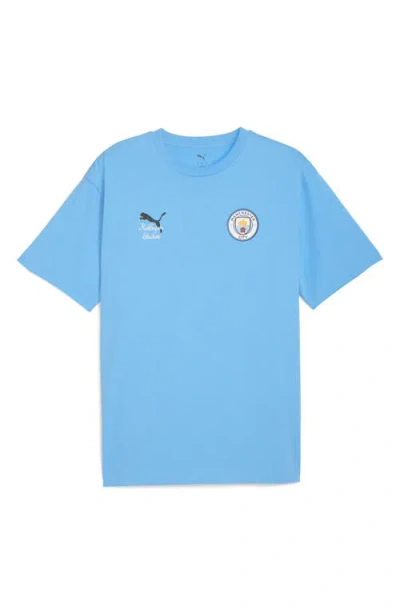 Puma Kidsuper X Manchester City Graphic T-shirt Men In Blue