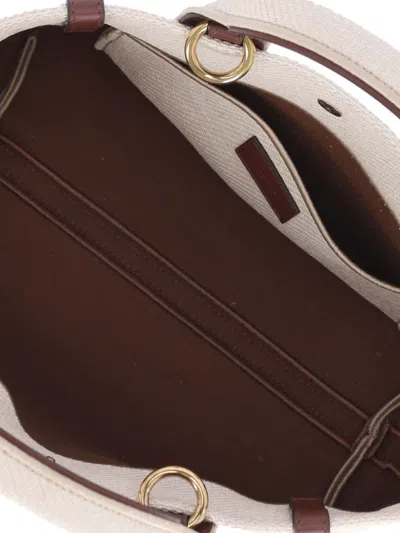 Chloé Tote Bag With Contrast Trim And Handles