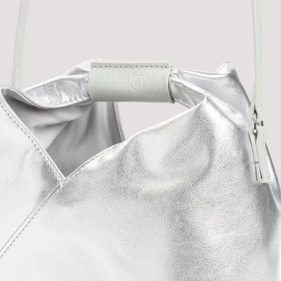 Mm6 Maison Margiela Mm6 By Maison Margiela Metallic Leather Shoulder Bag With Folded Design