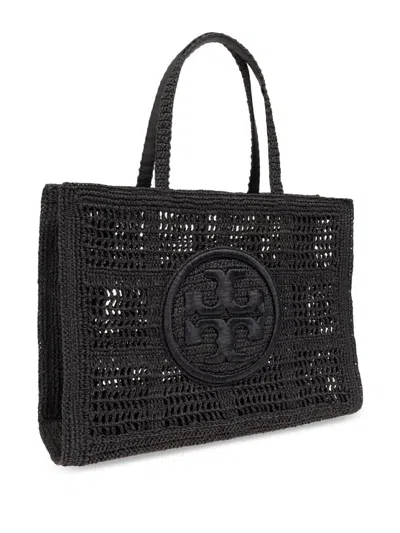 Tory Burch Woven Raffia Tote Bag