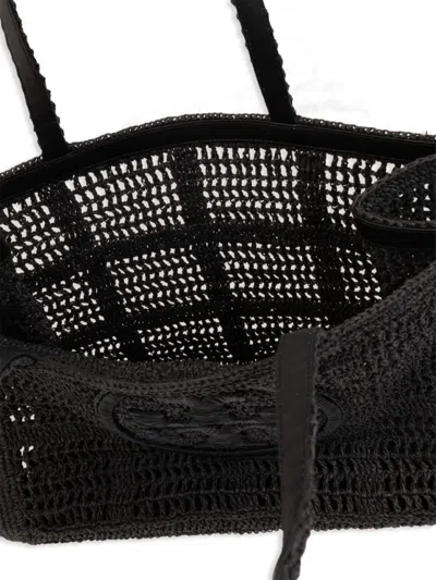 Tory Burch Woven Raffia Tote Bag