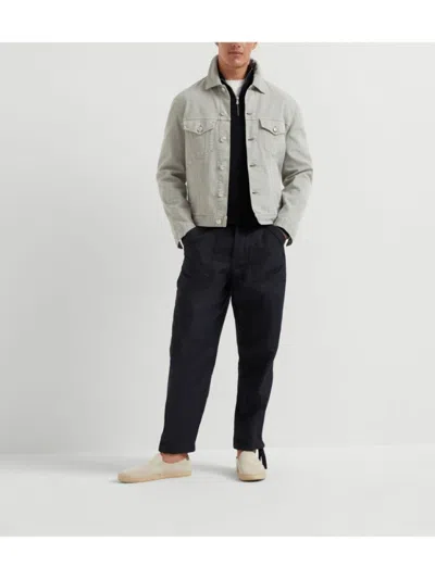 Brunello Cucinelli T-shirt With Layered Design In White