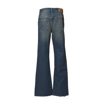 Isabel Marant Belvira Bootcut Jeans In Blue Denim