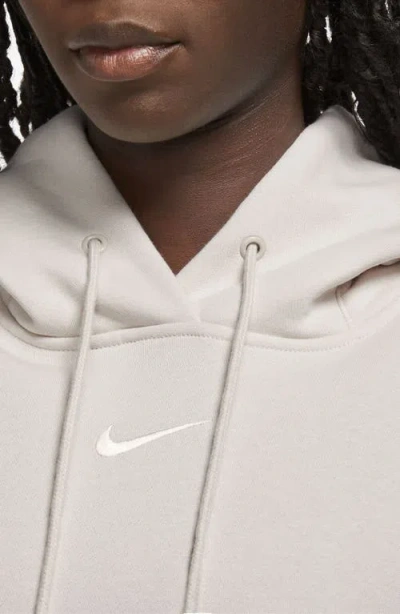 Nike Sportswear Phoenix Oversize Fleece Hoodie In White