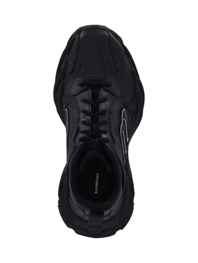 Balenciaga Monday 3b Sports Icon Leather Sneakers