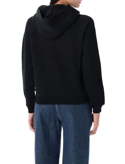 Polo Ralph Lauren Relaxed Fit Hoodie With Signature Embroidered Pony In Black